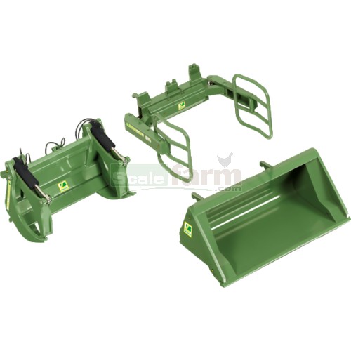 Front Loader Attachment Set A - Bressel & Lade Green