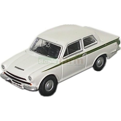 Ford Cortina Mk1 - Ermine White/Green