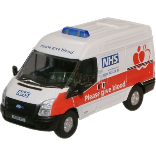 Ford Transit SWB Medium High Roof - NHS Blood Donor