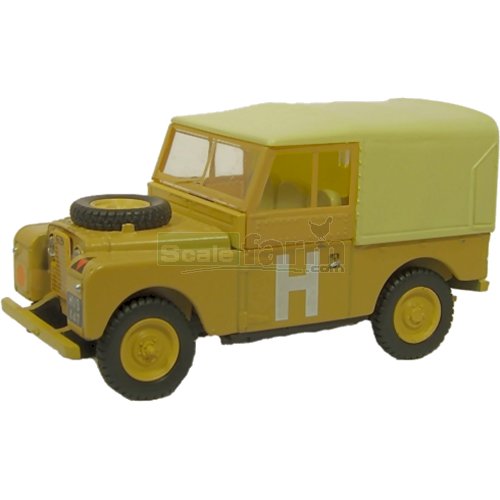 Land Rover Series I 88 Canvas - Sand Military