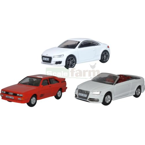 Audi 3 Car Set - Quattro/TT/S3 Convertible
