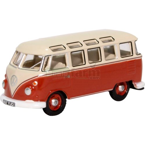 VW T1 Samba Bus Sealing Wax - Red/Beige Grey