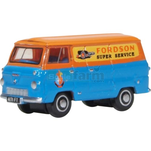 Oxford Diecast 76FDE001 Ford 400E Van Britisch Schiene