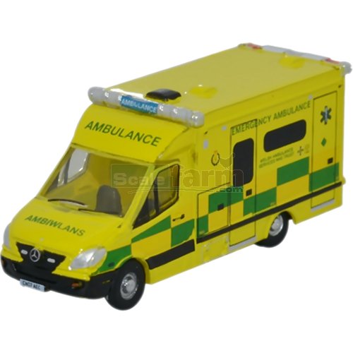 Mercedes Ambulance - Wales Ambulance Service