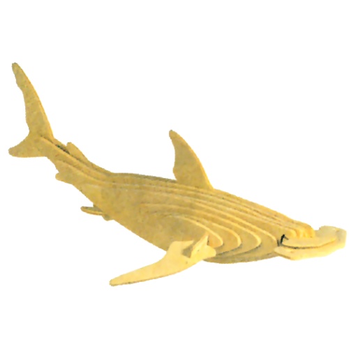 Quay H007 HammerHead Shark Woodcraft Construction Kit