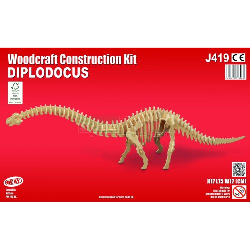 Diplodocus Woodcraft Construction Kit