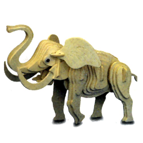 Quay M029 Little Elephant Woodcraft Construction Kit