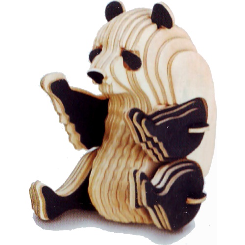 Panda Woodcraft Construction Kit