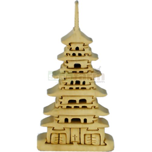 Pagoda Wooden Puzzle