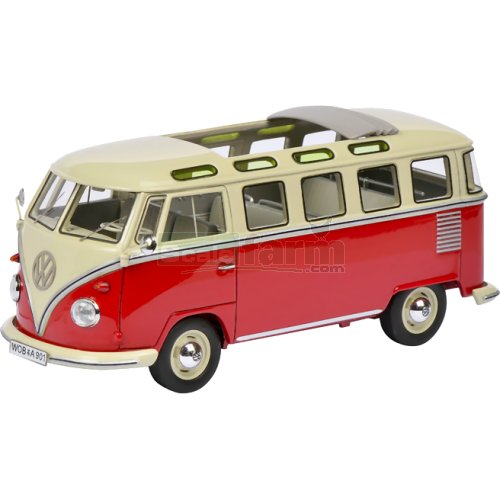 VW T1 Samba Bus with Open Roof