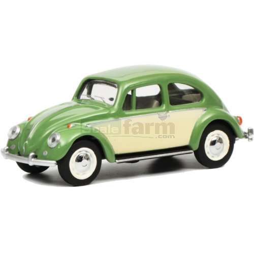 VW Beetle - Green/Beige
