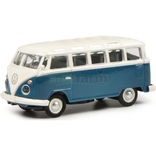 VW T1c Samba - Blue / White