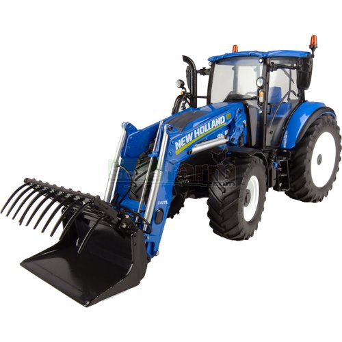 New Holland T5.120 Tractor with 740TL Front Loader
