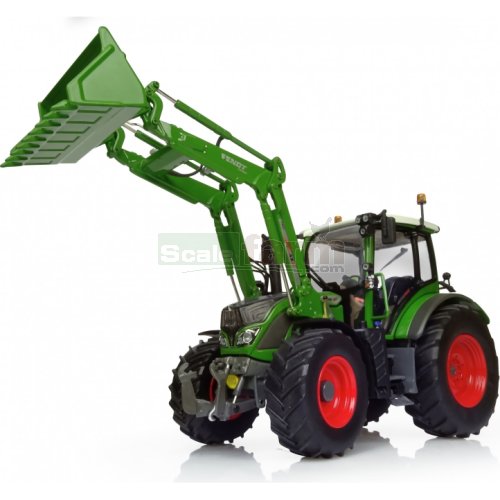 Fendt 516 Vario Tractor with Front Loader 'Nature Green' Colour