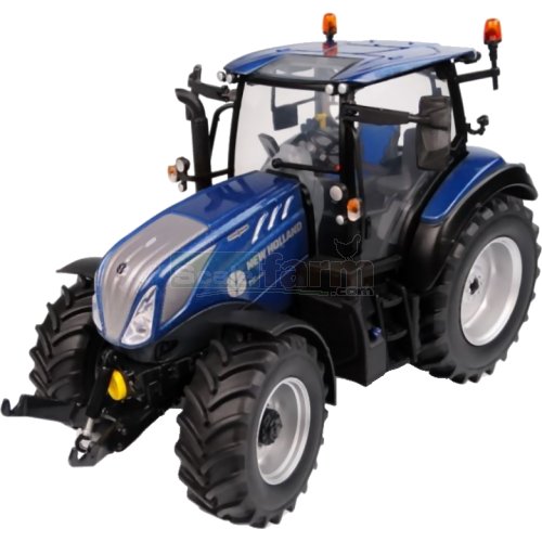 New Holland T5.140 'Blue Power' Auto Command Tractor - High Visibility Roof
