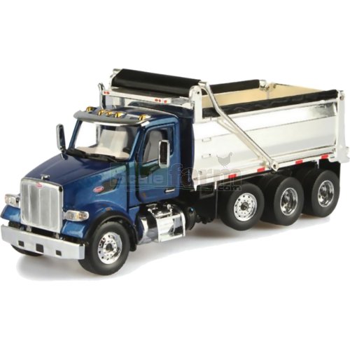Peterbilt 567 Dump Truck - Blue