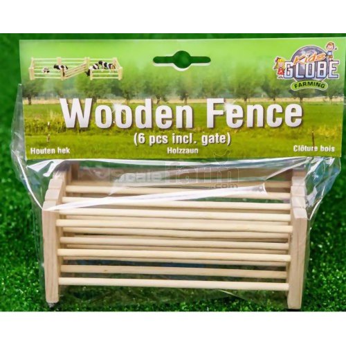 Set of 6 Wooden Fences