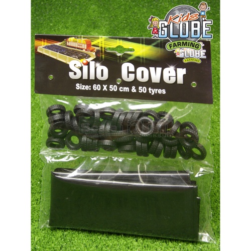 Plastic Silo Cover And 50 Tyres