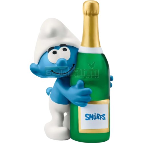 Smurf with Bottle