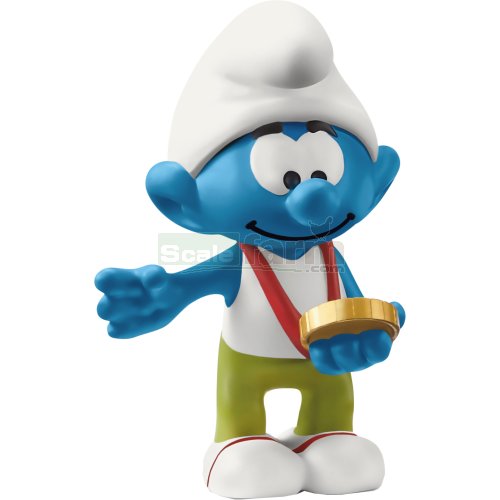 Smurf with Medal