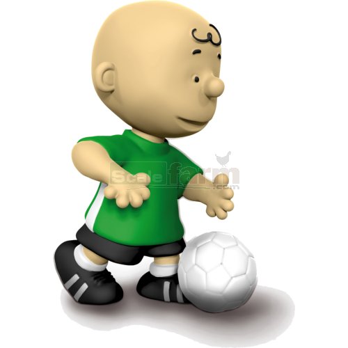 Peanuts - Footballer Charlie Brown