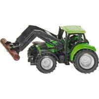 Preview Deutz Fahr Agrotron TTV with Front Loader and Tree Trunk Grapple