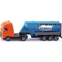 Preview Truck with Silo Trailer