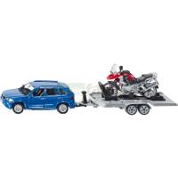 Preview BMW X5 with Trailer and BMW R1200 GS Motorbike