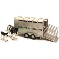 Preview Cattle Trailer with Two Cows - Big Farm