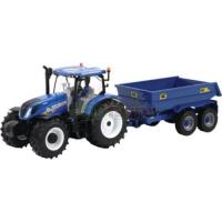 Preview New Holland T6.175 Tractor and NC 314 Power Tilt Trailer