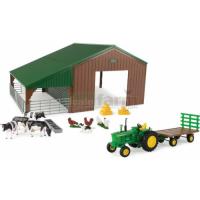 Preview John Deere Tractor and Shed Playset