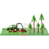 Preview Siku World Forestry Set with John Deere Forestry Tractor
