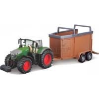 Preview Fendt 1050 Vario Tractor and Livestock Trailer