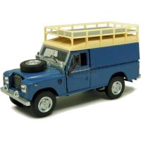 Preview Land Rover S3 109 - Blue with Roof Rack