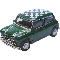 Preview Classic Mini Cooper - Dark Green / Check Roof