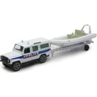 Preview Land Rover Defender 110 Police with Dinghy