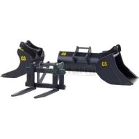 Preview Eurosteel Excavator Work Tool Attachments Set with S6/S60 Connection Coupling