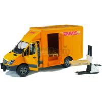Preview Mercedes Benz Sprinter DHL with Hand Pallet Truck and 2 Pallets