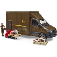 Preview Mercedes Benz Sprinter Delivery Van with Pallet Mover and Driver - UPS