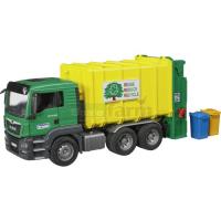 Preview MAN TGS 26.500 Rear Loading Garbage Truck - Yellow & Green