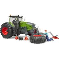 Preview Fendt 1050 Vario Tractor with Mechanic and Accessories