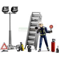 Preview Fire Fighter Figure and Accessory Set