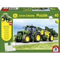 Preview John Deere 6630 Tractor and Sprayer 40 piece Jigsaw with SIKU Model Tractor