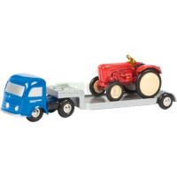Preview Mercedes Benz Flatbed Trailer with Tractor