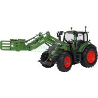 Preview Fendt 516 Vario Tractor with Front Bale Grab