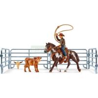 Preview Roping Set with Cowboy, Horse and Accessories