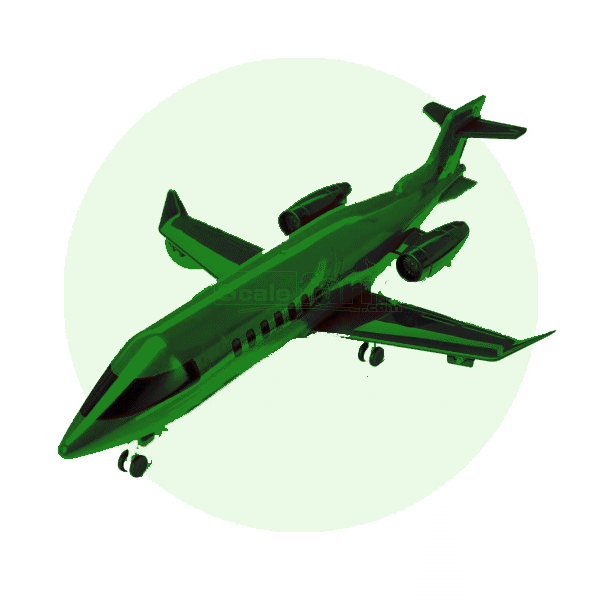 Scale model helicopters and aeroplanes