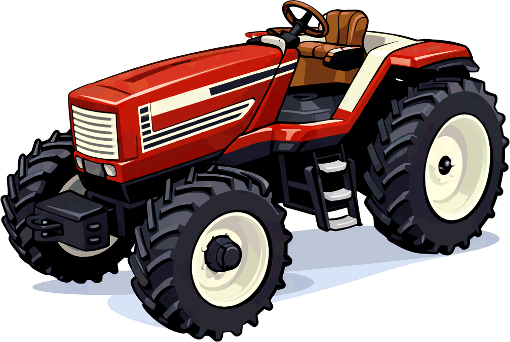 Scale model specialised tractors