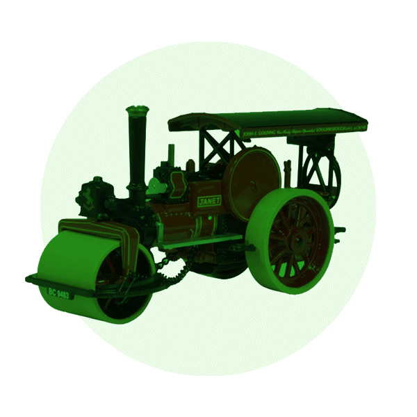 Scale model steam locomotives and engines