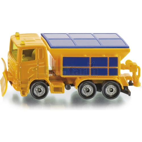 Winter Service Truck with Plough